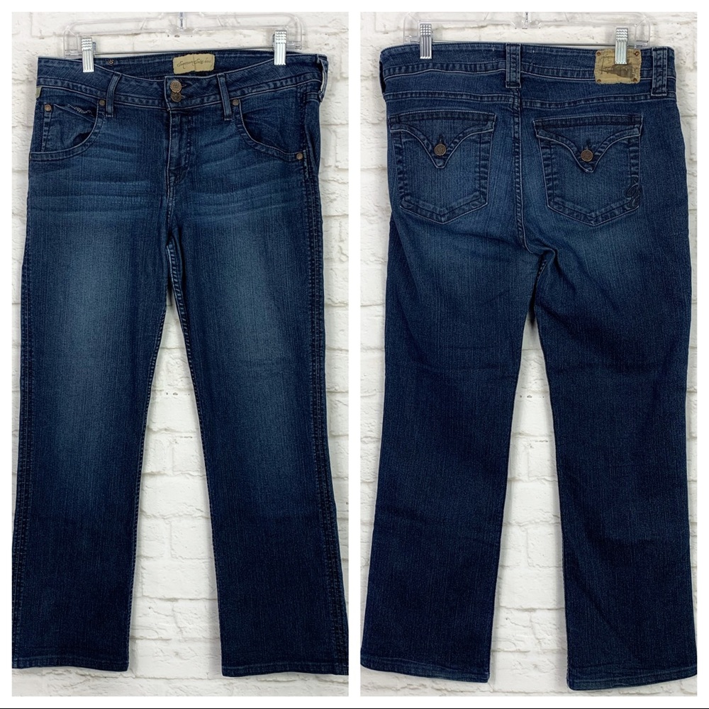 Emerson Edwards Dark Wash Bootcut Midrise Jeans 14